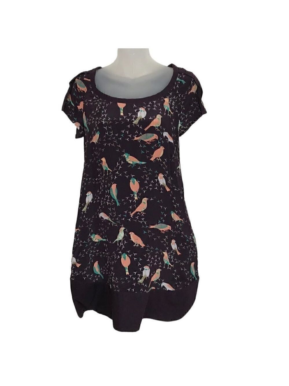 SEE By Chloe 100% Silk Dress Size 2